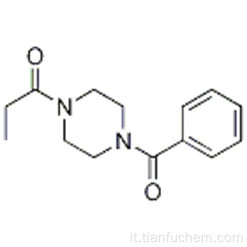 Piperazina, 1-benzoil-4- (1-ossopropil) - CAS 314728-85-3